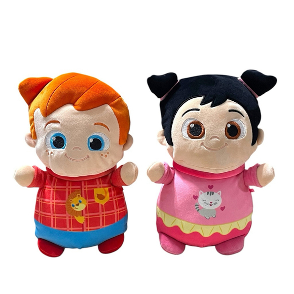 Lot Squishmallows Cocomelon Hugmees Nico CeCe Plush Ultra Soft Toy Kellytoy 10” - Picture 1 of 16